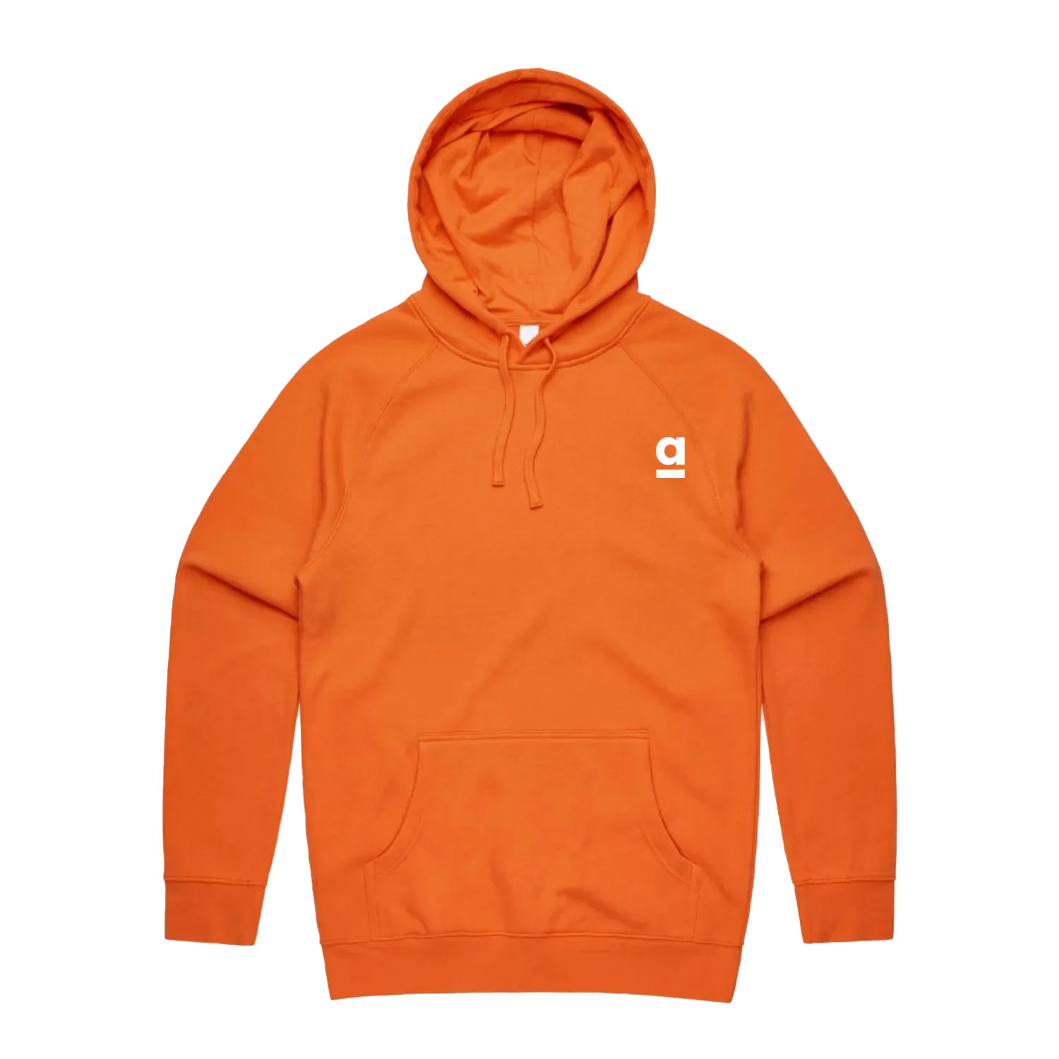 Orange front flat lay