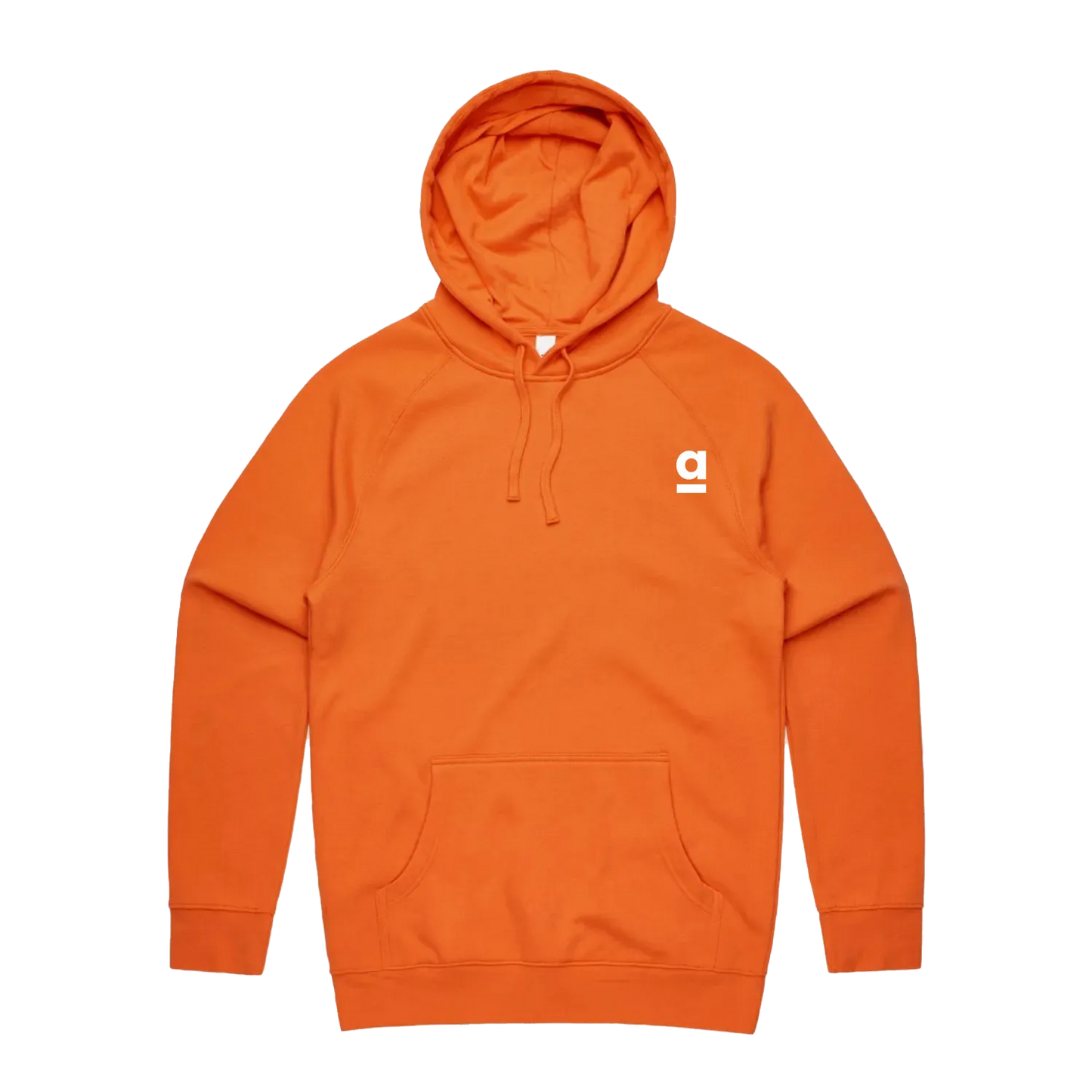 Orange front flat lay