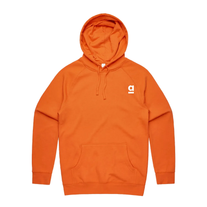 Orange front flat lay